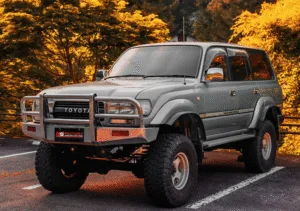 しんたランドクルーザー80岐阜県の山奥