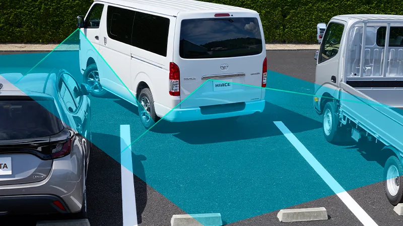 パノラミックビューモニター表示